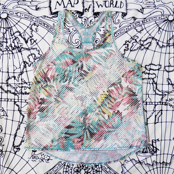 Prana Tops - Prana || Tilko Breezie Workout Tank in Dragonfly Paradise